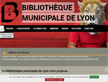 Tablet Screenshot of bm-lyon.fr